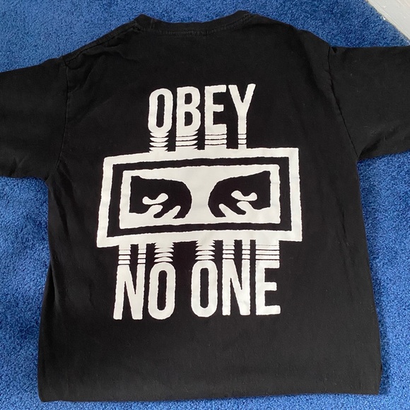 Obey Black no one t-shirt. - Picture 2 of 3